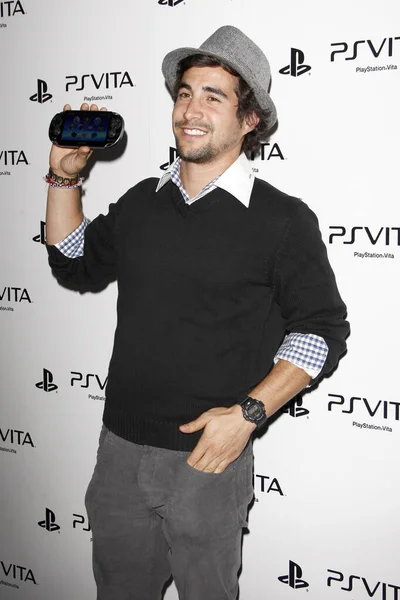 Los Angeles Feb Danny Lopes Sony Playstationae Bemutatja Vita Hordozható — Stock Fotó