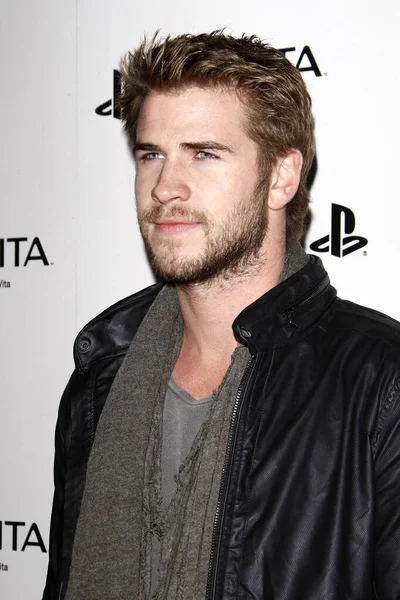 Los Angeles Février Liam Hemsworth Sony Playstationae Dévoile Son Système — Photo