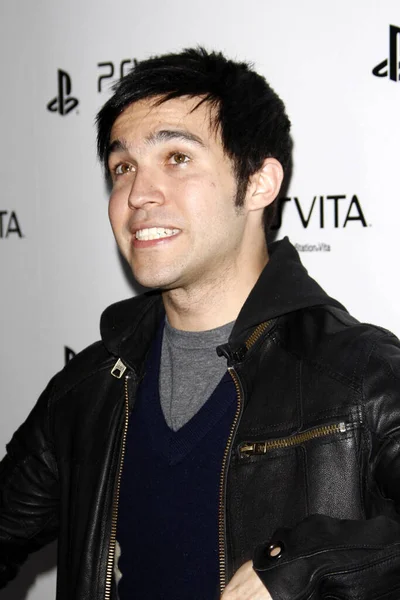 Los Angeles Feb Pete Wentz Sony Playstationae Revela Vita Portable — Fotografia de Stock