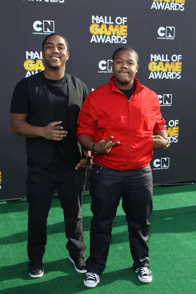 Los Angeles Feb Chris Massey Kyle Massey 2012 Cartoon Network — Stockfoto