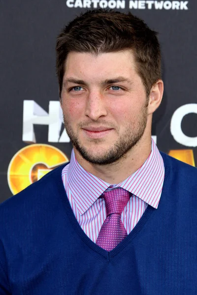 Los Angeles Feb Tim Tebow 2012 Cartoon Network Hall Game — Stock Photo, Image