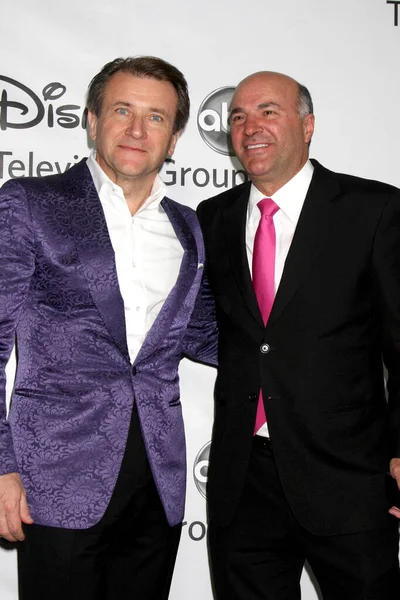 Los Angeles Jan Robert Herjavec Kevin Leary Abc Tca Party — Stock Photo, Image