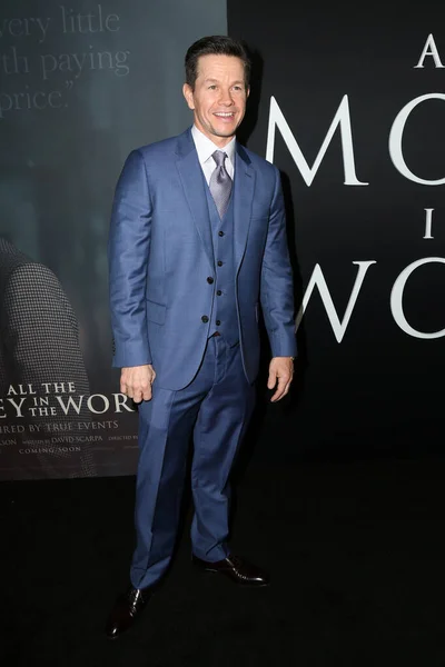 Los Angeles Grudzień Mark Wahlberg Premierze Wszystkie Pieniądze Świecie Samuel — Zdjęcie stockowe