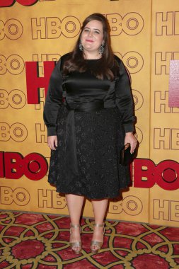 LOS ANGELES - 17. SEP: 17 Eylül 2017 'de Batı Hollywood, CA' da Pasifik Tasarım Merkezi 'ndeki HBO sonrası partide Aidy Bryant