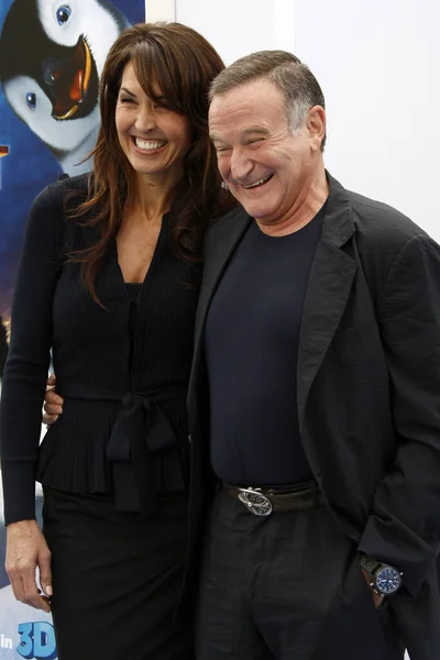 Los Angeles Nov Robin Williams Happy Feet Two Premiere Grauman — Stock Photo, Image