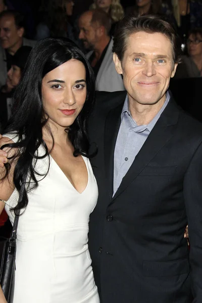 Los Angeles Feb Giada Colagrande Willem Dafoe John Carter Première — Stockfoto