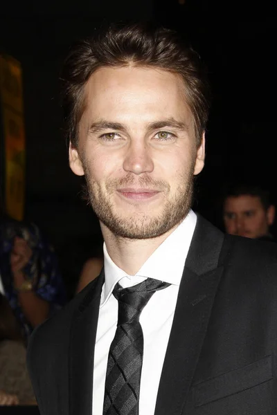 Los Angeles Feb Taylor Kitsch Alla Premiere John Carter Regal — Foto Stock