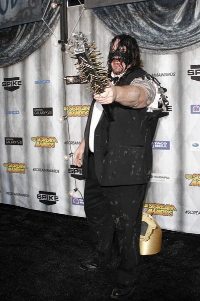 Los Angeles Oktober 2011 Abyss Bei Den Scream Awards 2011 — Stockfoto