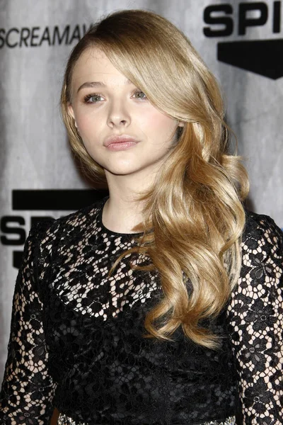 Los Angeles Okt Chloe Moretz Scream Awards 2011 Universal Studios — Stockfoto