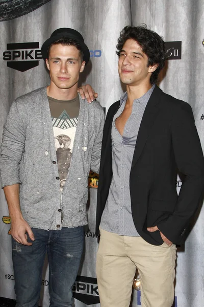 Los Angeles Oct Colton Haynes Tyler Posey Στα Scream Awards — Φωτογραφία Αρχείου