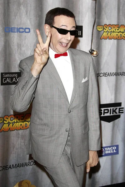Los Angeles Oktober 2011 Paul Reubens Bei Den Scream Awards — Stockfoto