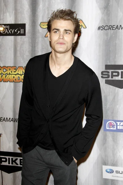 Los Angeles 10月15日 Paul Wesley Scream Awards 2011 Universal Studios — ストック写真