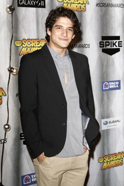 Los Angeles Oct Tyler Posey Scream Awards 2011 Universal Studios — Stockfoto