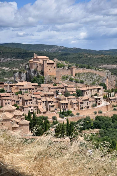 Μεσαιωνική πόλη Alquezar — Φωτογραφία Αρχείου