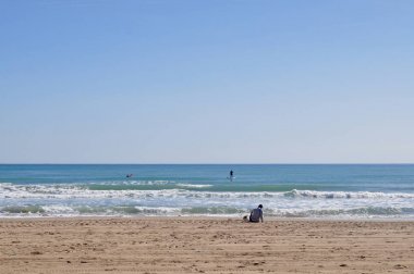 Sahilde su sporları