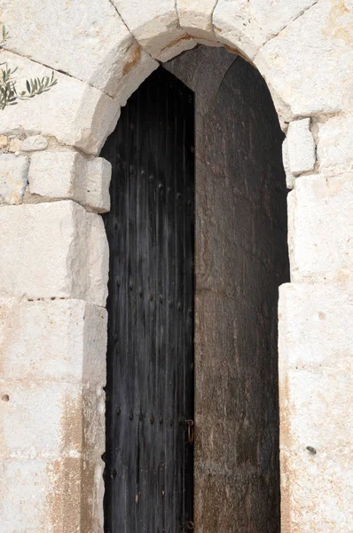 Old castle door — Stock Photo, Image