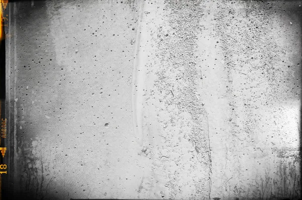 Blank grained and scratched film strip background