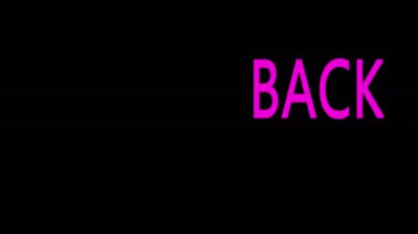 Okula dönüş, eğitim ve sosyal konsept. Kinetik Tipografi Metin Canlandırması