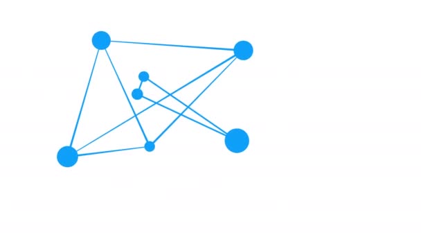 Meilleure Solution Mot Avec Des Points Nœuds Réseau Concept Développement — Video