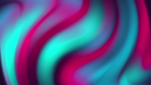 Modern Abstract Colorful Gradient Background Neon Flowing Liquid Waves Abstract — Stock Video