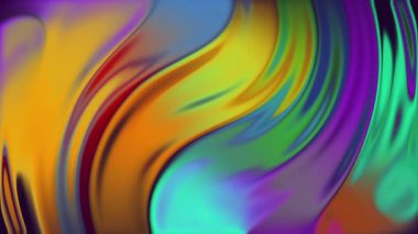 Modern soyut renkli gradyan arkaplan, neon akışı sıvı dalgalar soyut hareket arkaplanı