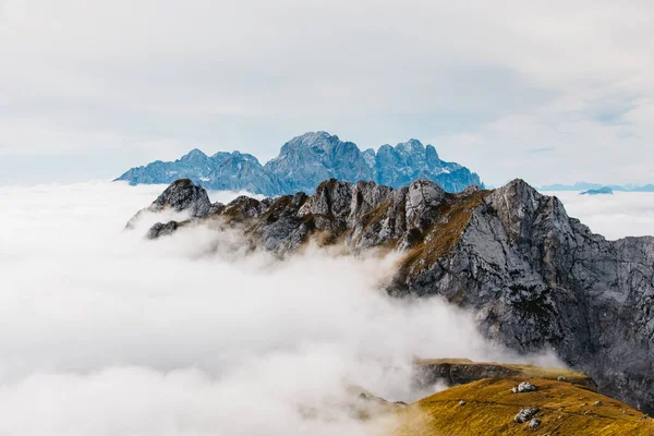 Incredibile Vista Mangart — Foto Stock