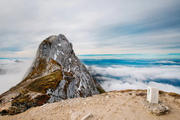 Fantastisk Utsikt Från Mangart — Stockfoto