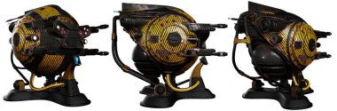 Stand and Guns ile Bilim Kurgu Savaş Robotu Mekaniği