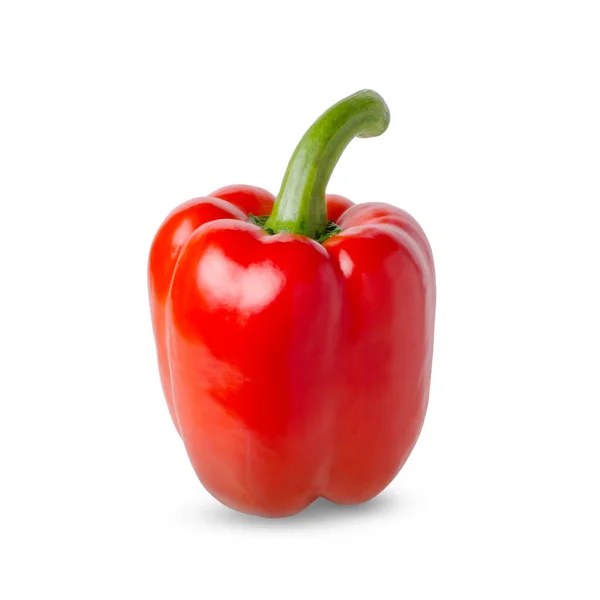 Paprika Red Bell Pepper Isolated White Background — Stock Photo, Image