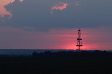 Gaz üretimi, petrol üretimi. Sondaj teçhizatı ayarlara
