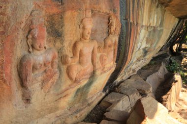 Tayland cliff üzerinde sis