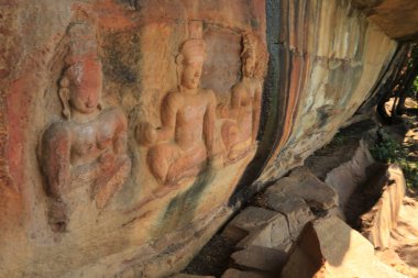 Tayland cliff üzerinde sis