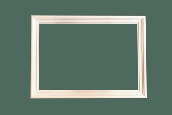 Frame Green Background Clipping Path — Stock Photo, Image