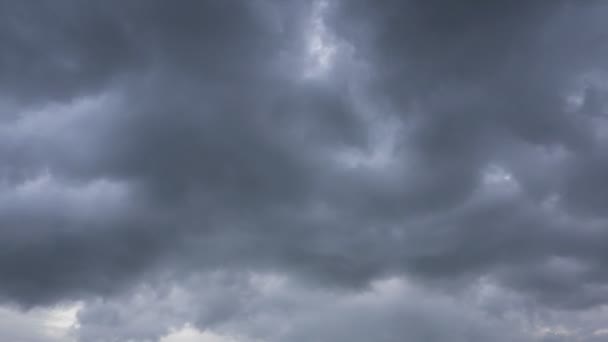 时间流逝 雨前乌云密布 — 图库视频影像