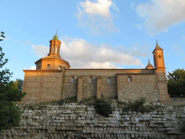 Prachtige Foto Van Een Zeer Oude Hermitage Spanje — Stockfoto