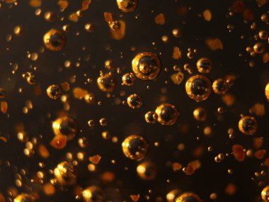 Parlak renk baloncukları Soyut Baloncuk Şampuanı Efektleri