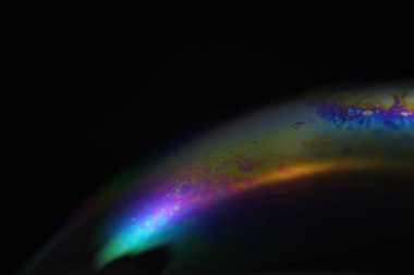 Gezegenlerin renkleri uzay küresinin soyut sabun fonlarını etkiler