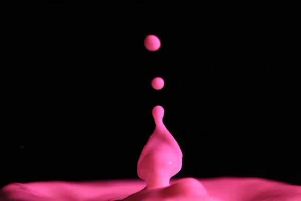 Färg Flytande Droppar Stänk Vätskor Otroligt Vacker Abstrakt Oddheter — Stockfoto