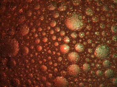 Soyut görünüş farklı renkler. Arka plan garip korku virüsü.