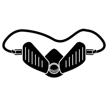 Güvenli nefes alma maskeleri Corona Virüsü. Endüstriyel güvenlik maskesi, toz koruma solunum cihazı ve solunum maskesi ff3