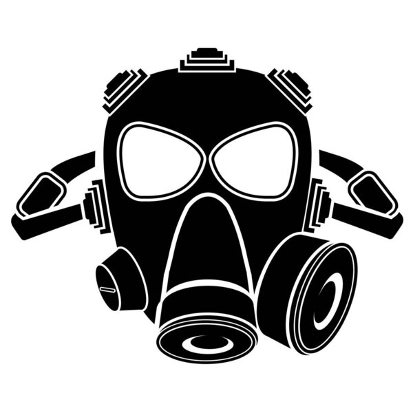 Safety breathing masks Corona Virus. Industrial safety n95 mask, dust protection respirator and breathing medical respiratory mask ffp3