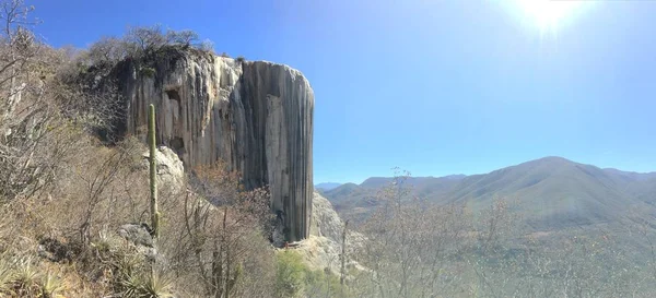 瓦哈卡州的Hierve Agua — 图库照片