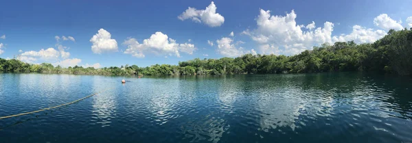 Blue Cenote Campeche Mexico — Stock Photo, Image