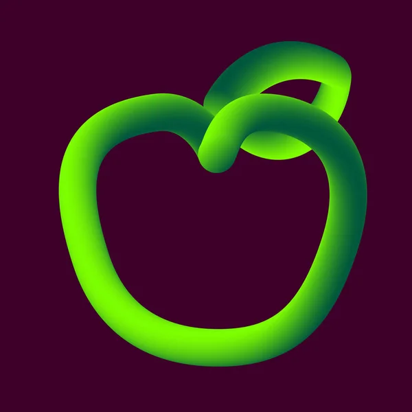 Apfel1 — Stockvektor