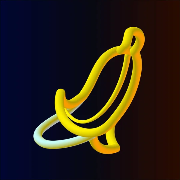 Banana1 — стоковий вектор