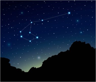 Derin Uzay 'da Takımyıldızı Carina