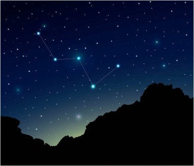 Cassiopeia Takımyıldızı Derin Uzay 'da