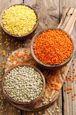 Fasulye içinde yuvarlak kase döşeme