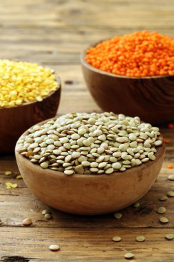 Fasulye içinde yuvarlak kase döşeme