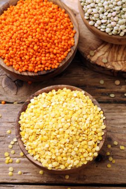 Fasulye içinde yuvarlak kase döşeme